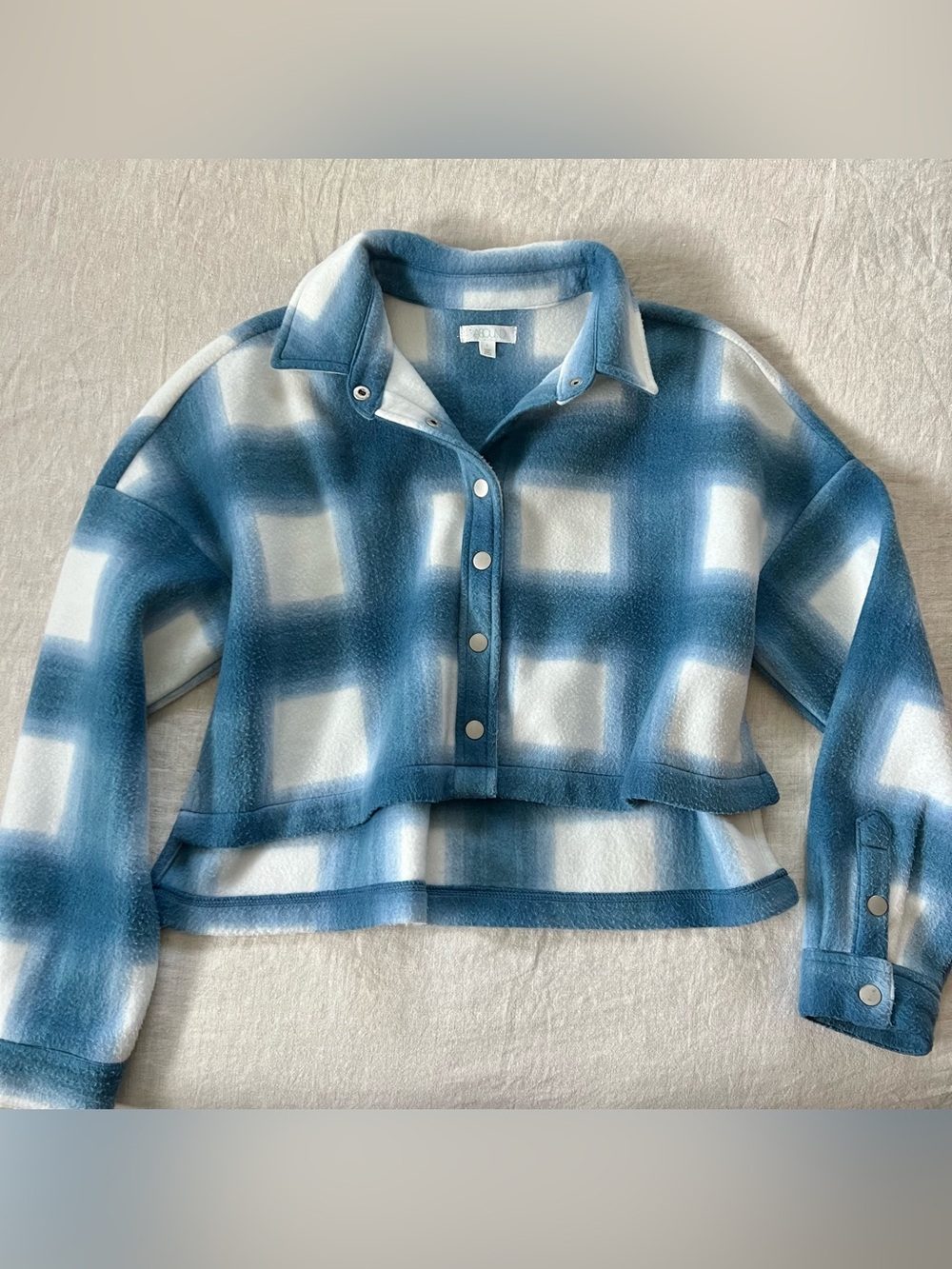 Cropped Plaid Shacket
